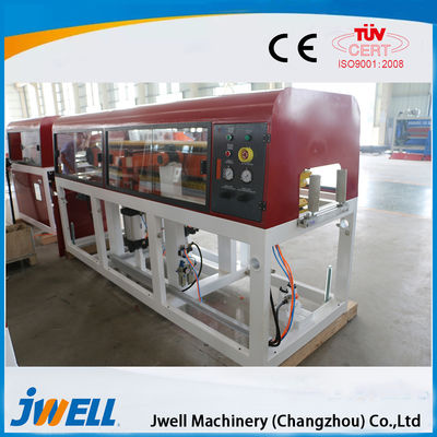 기계 PE WPC PVC 프로파일 압출 라인을 만드는 JWELL 실내 야외 마루널