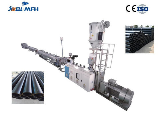 화학액 케이블을 위한 110 kw PP PE 파이프 압출 기계는 보호합니다