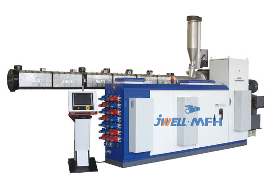 시멘스 HMI HDPE PP DWC 두 배 벽 물결 모양 관 기계