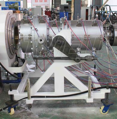400kg h 160mm PE 관 밀어남 기계