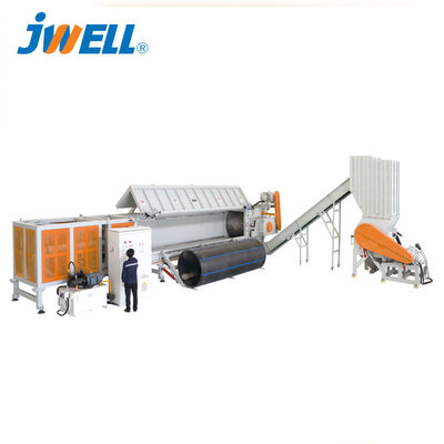 플라스틱 낭비를 위한 1000kg H 30kw HDPE PVC 플라스틱 재생 슈레더