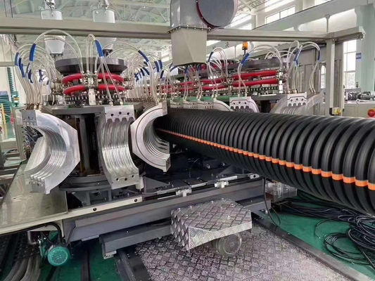 기계 드위크 파이프 압출 기계를 만드는 HDPE PP PVC 중벽 주름진 튜브