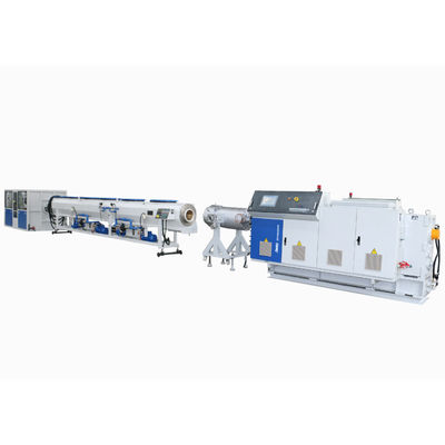 HDPE 스틸 와이어 프레임 강화 파이프 압출 기계