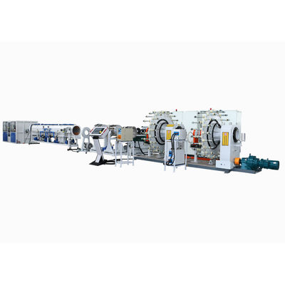 HDPE 스틸 와이어 프레임 강화 파이프 압출 기계